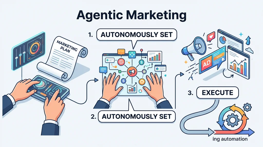 Infographic summarizing the key points of Defining Autonomous Marketing Agents