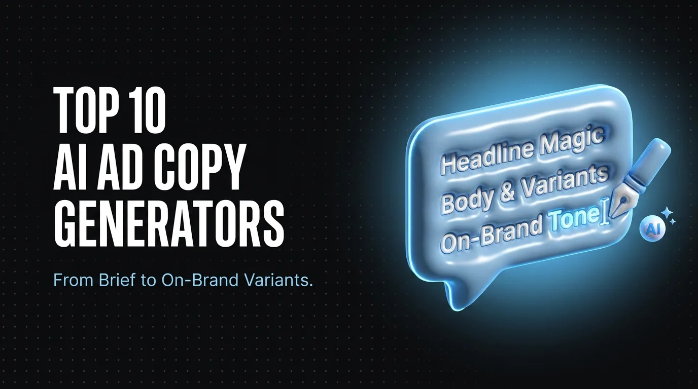 Top 10 AI Ad Copy Generator