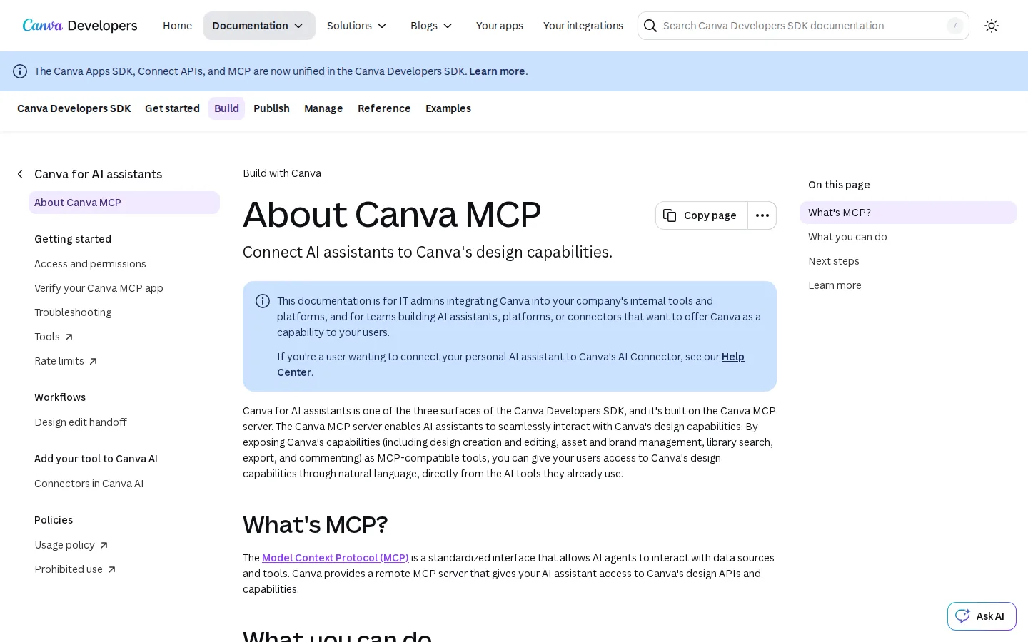 Canva MCP