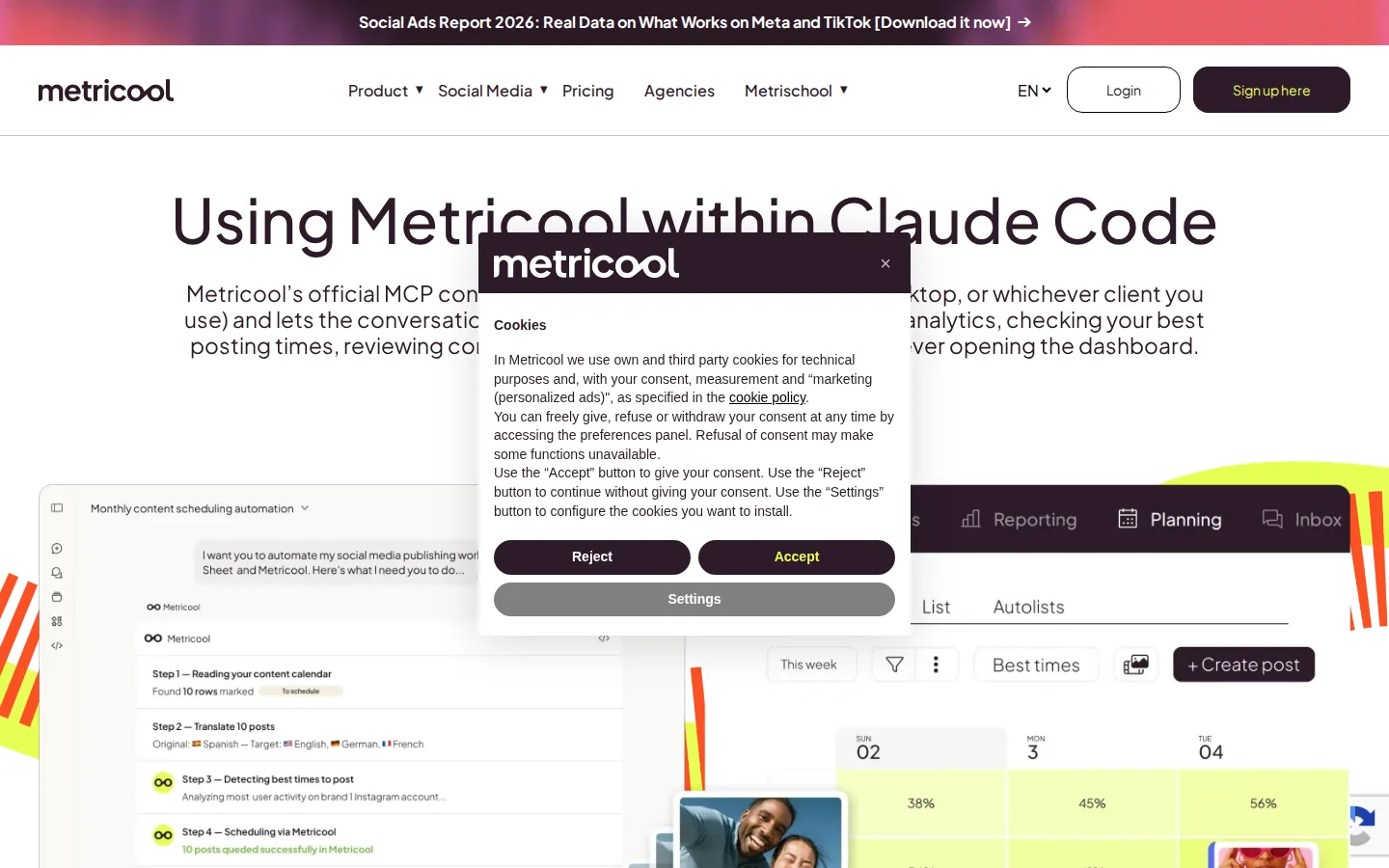 Metricool: Conversational Social Media Management