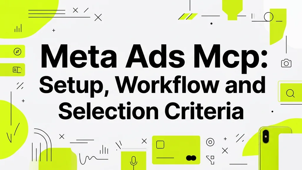 Cover illustration introducing Meta Ads Mcp