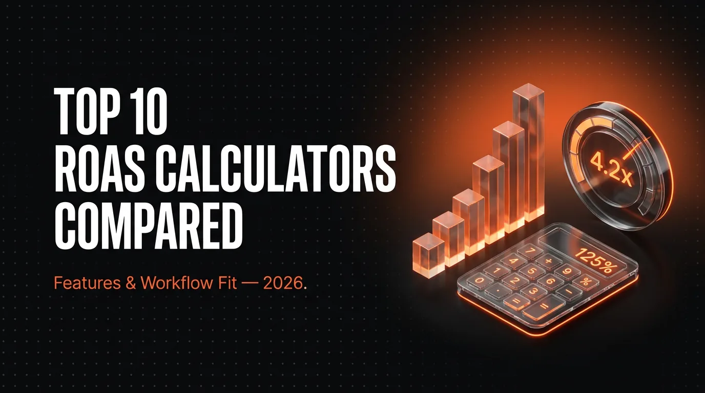 ROAS Calculators Compared: 10 Attribution-Aware Tools